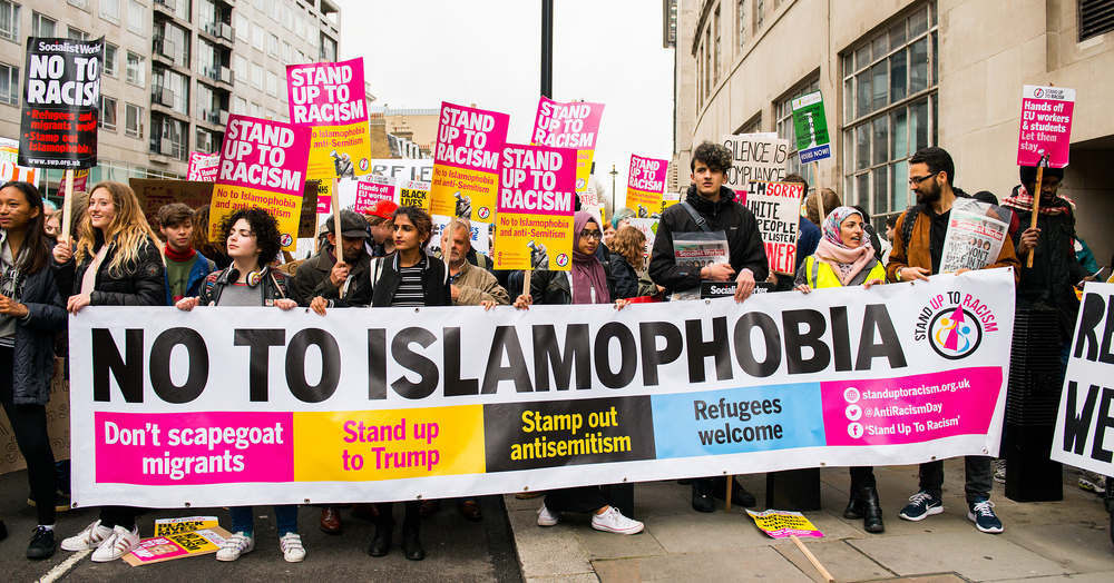 Marcha contra la islamofobia en Londres. 2017. Shutterstock / John Gomez
