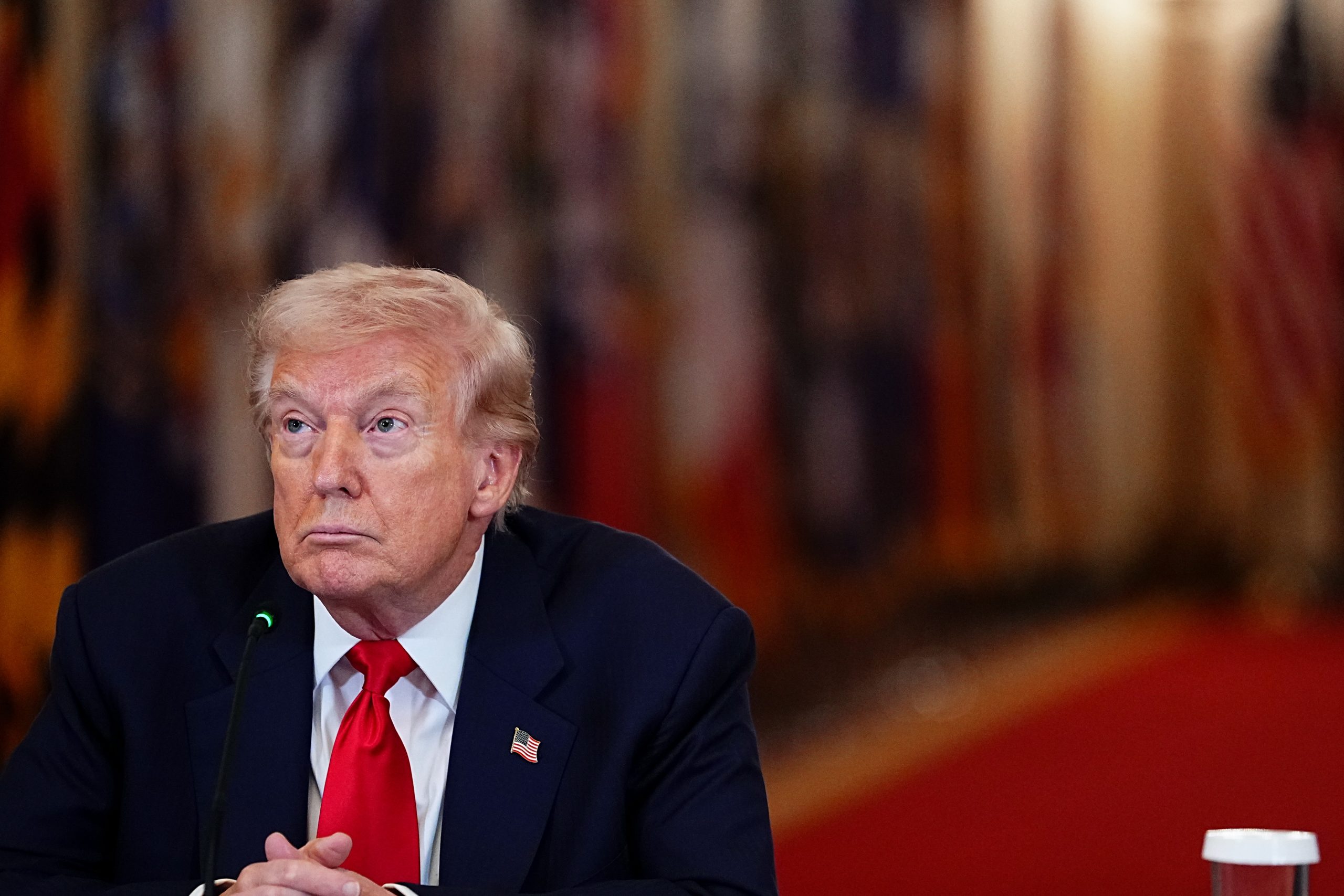 El presidente de EE. UU., Donald Trump, en la Casa Blanca, el 6 de marzo de 2026. EFE/EPA/AARON SCHWARTZ / POOL